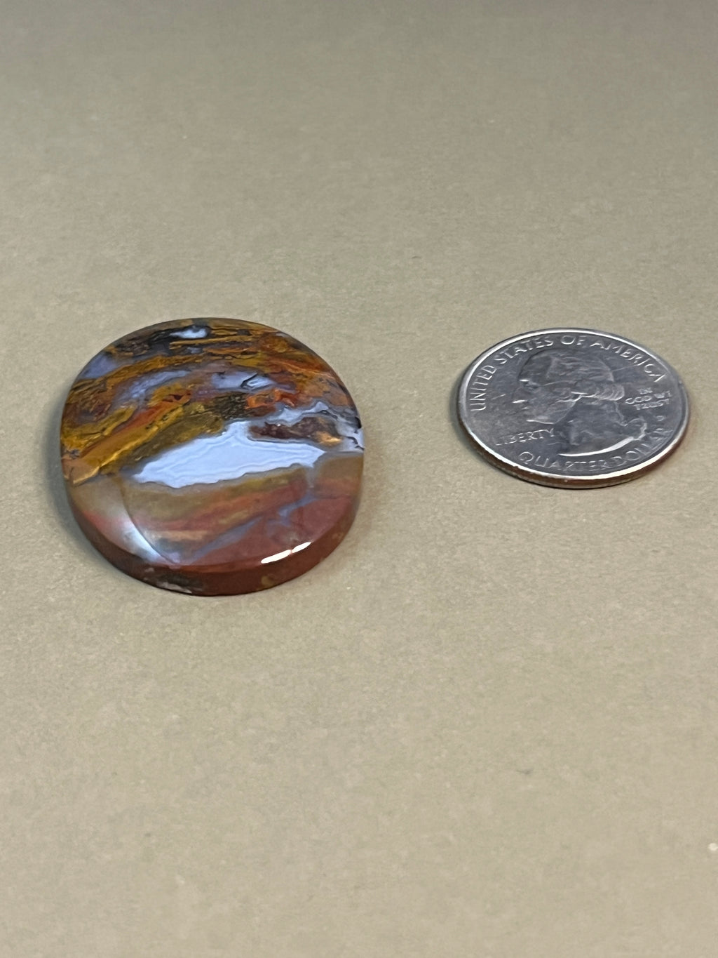 Agate Hill Jasp-agate Designer Cabochon