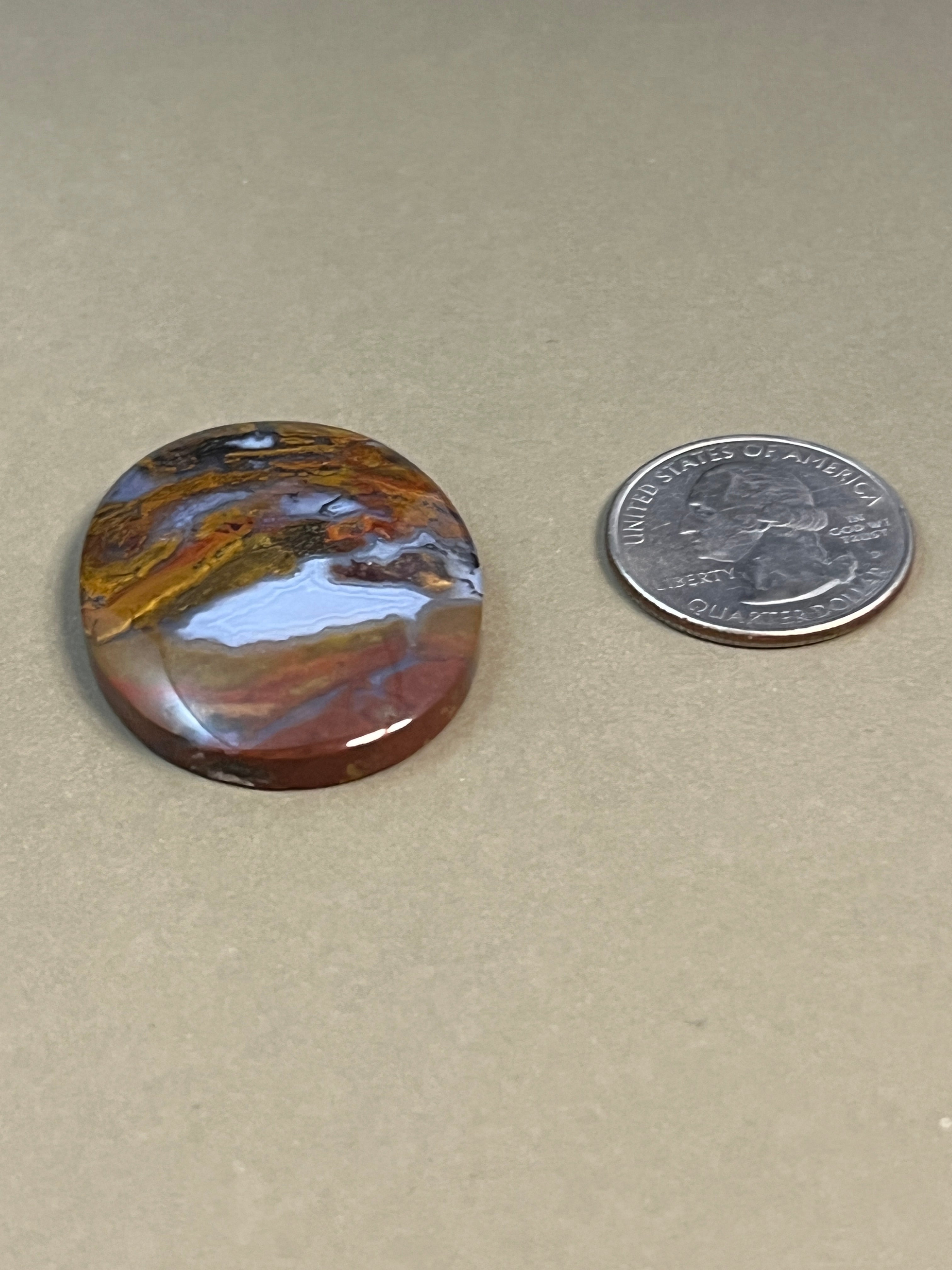 Agate Hill Jasp-agate Designer Cabochon