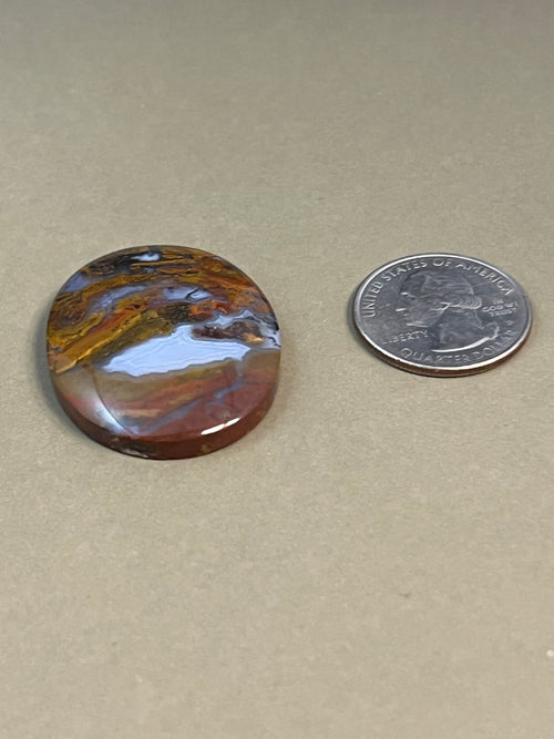 Agate Hill Jasp-agate Designer Cabochon