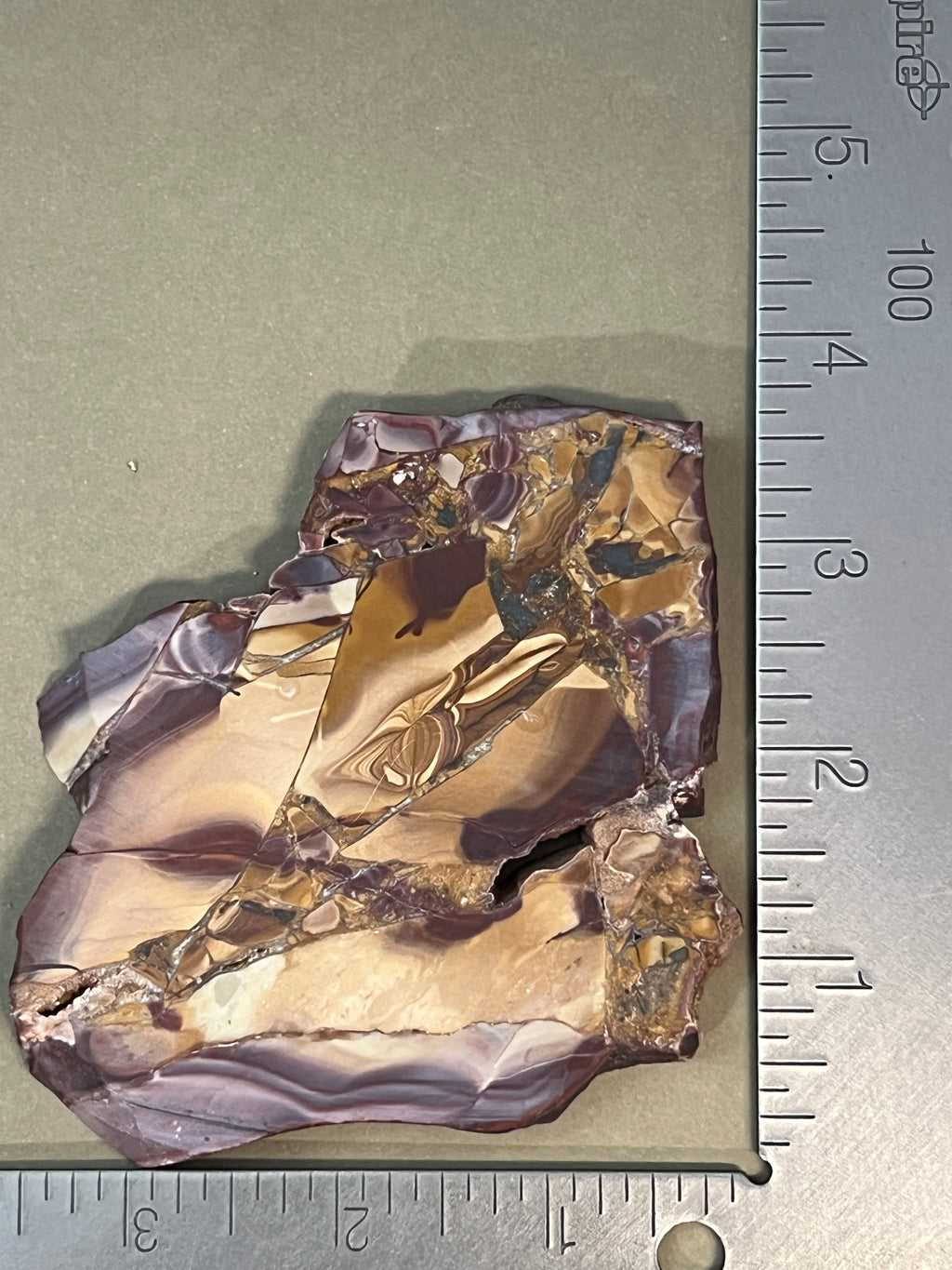 Brecciated Jasper from the Dead Camel Mountains