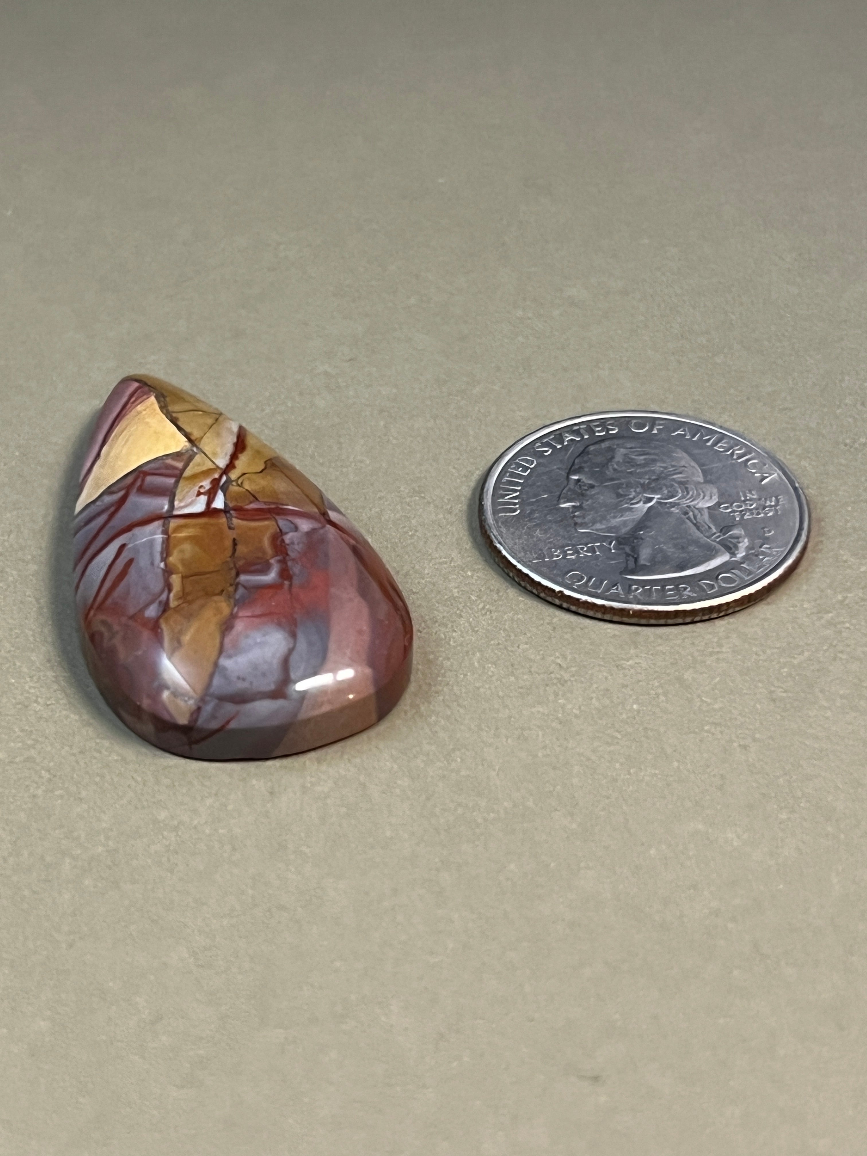 MescaleroJasper Designer Cabochon