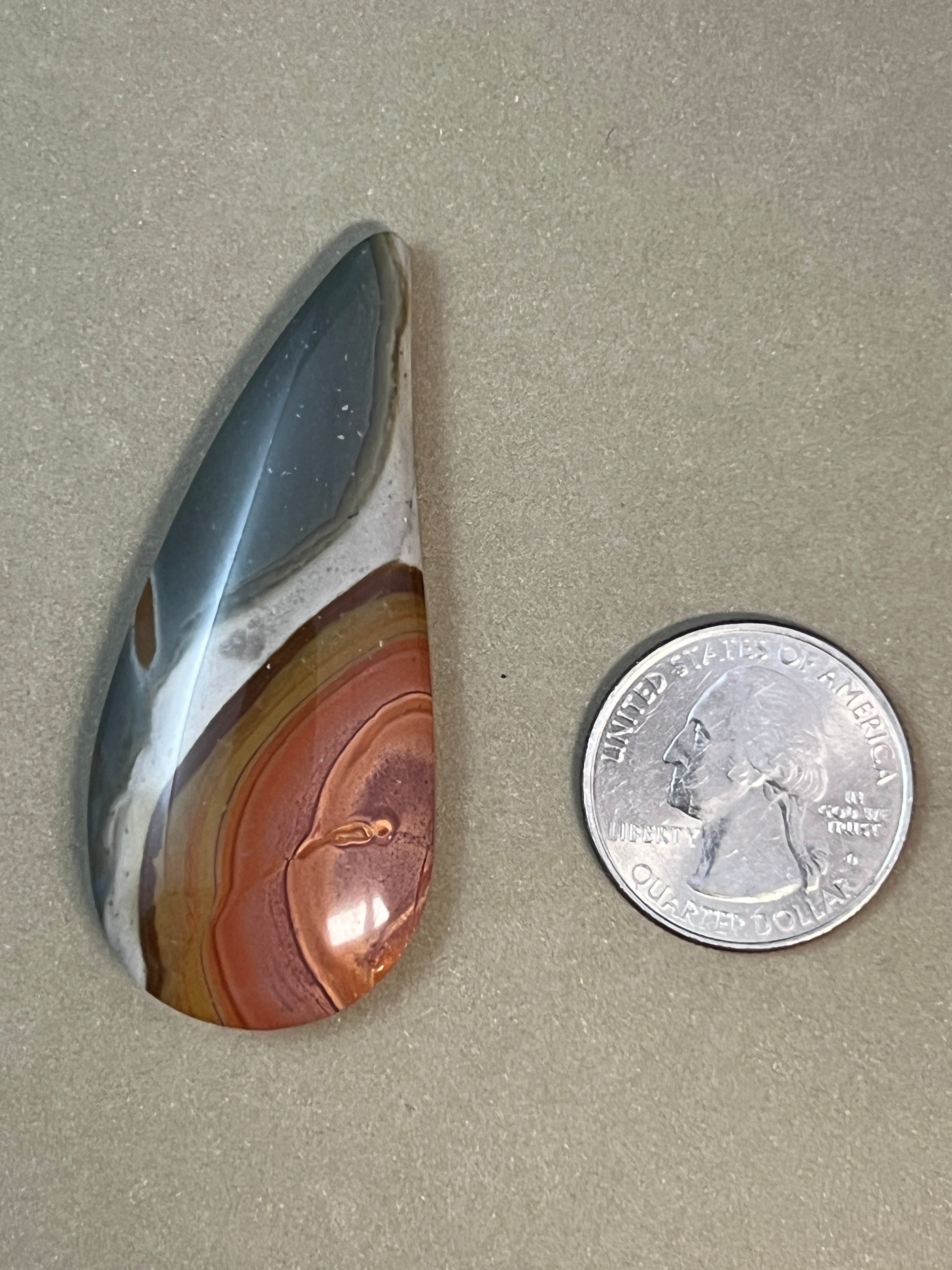 Polychrome Jasper Designer Cabochon