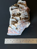 Misty Plume Agate Faced Rough
