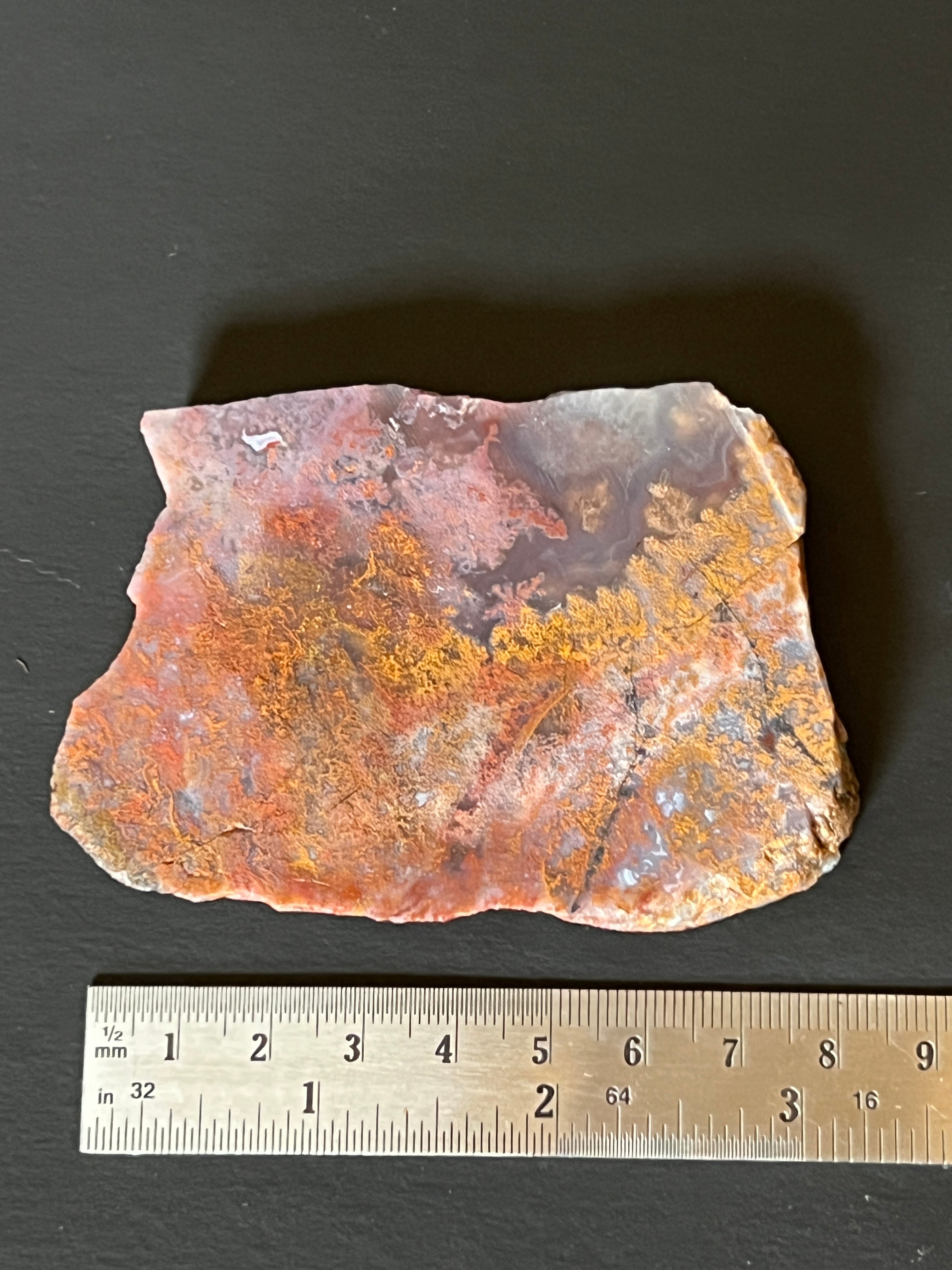 Agate Hill Plume Agate Slab