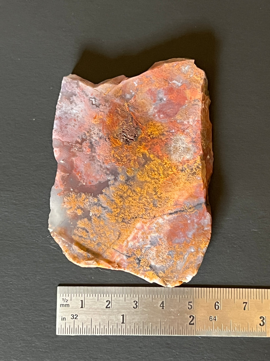 Agate Hill Plume Agate Slab