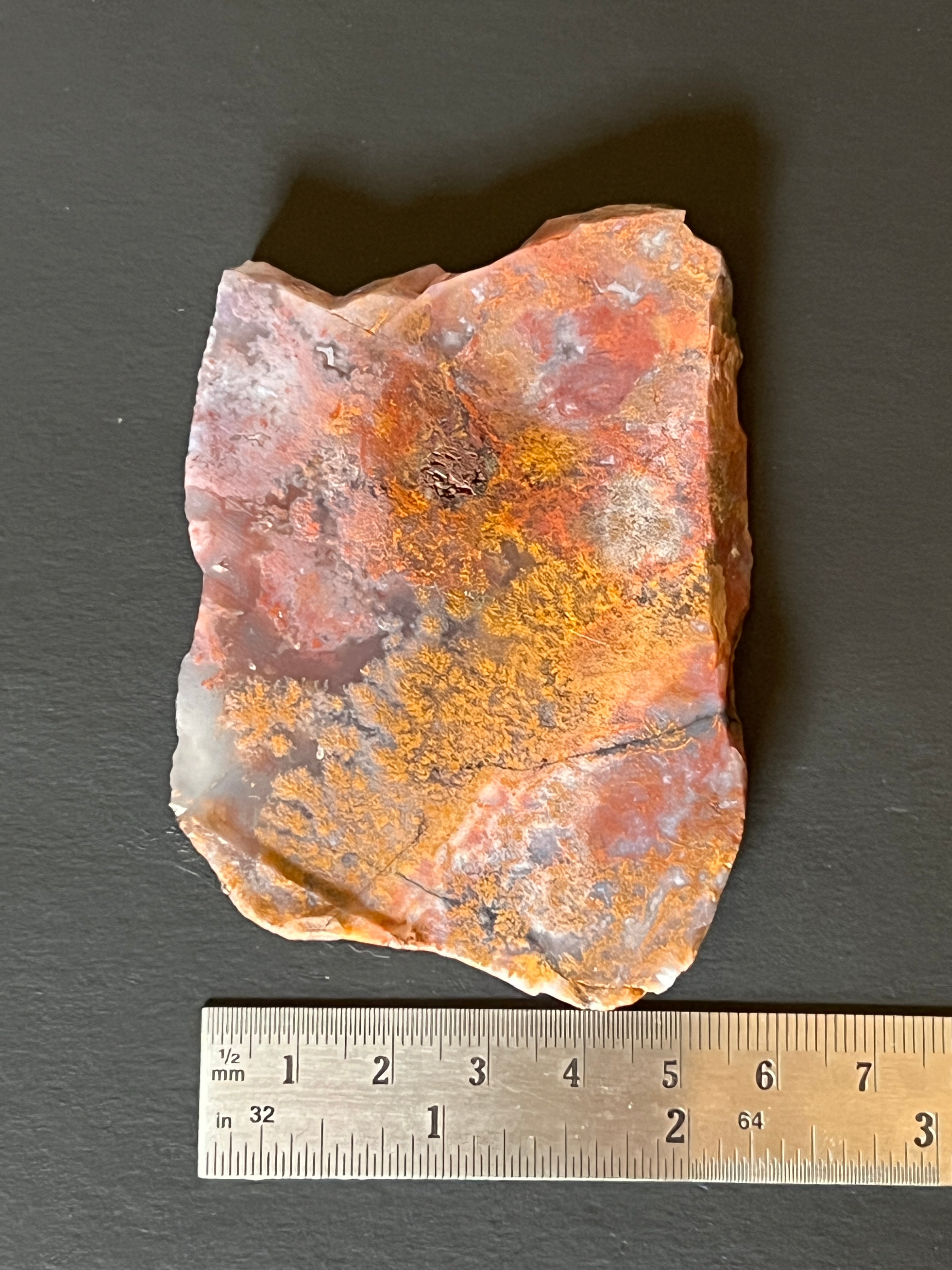 Agate Hill Plume Agate Slab
