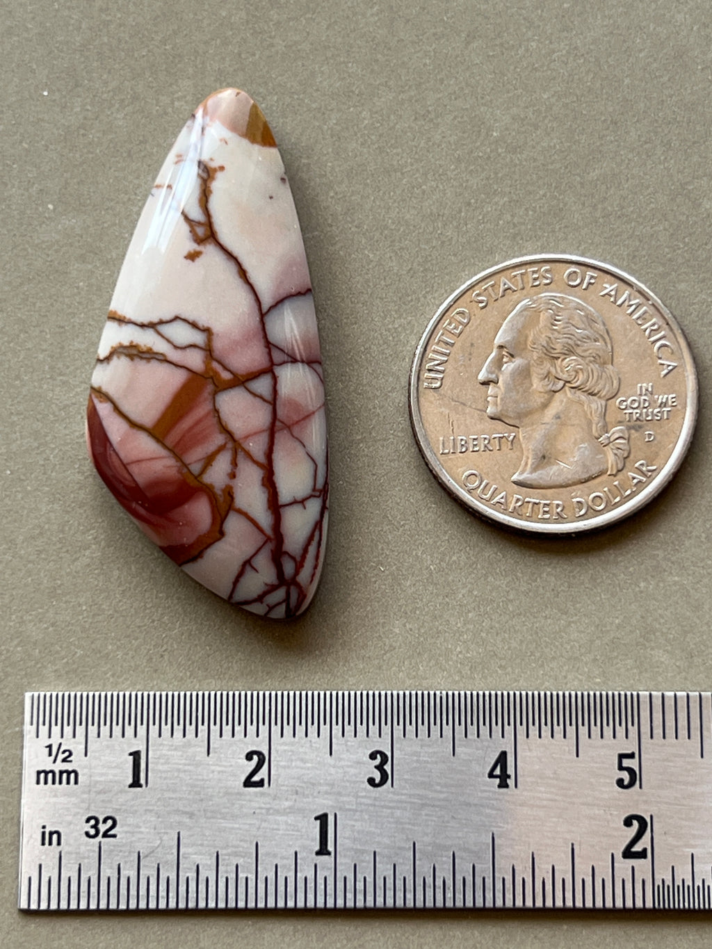 Dead Camel Jasper Designer Cabochon
