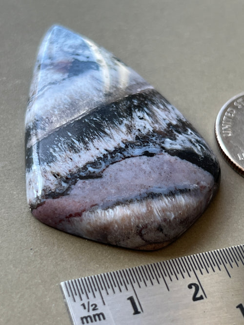 Artemisia Sagenite Designer Cabochon