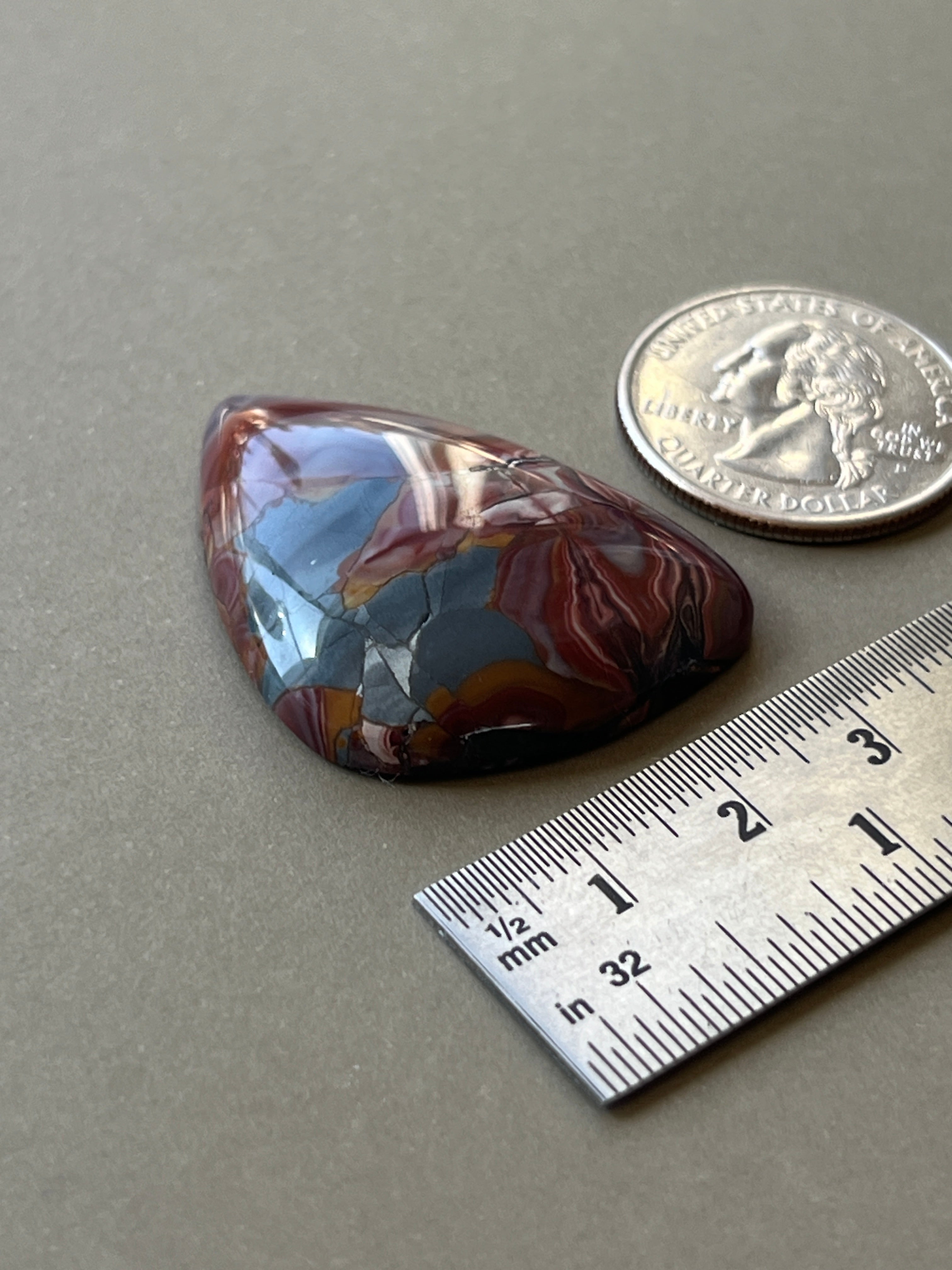 Mescalero Jasper Designer Cabochon