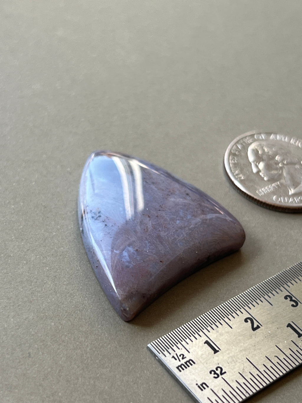 Artemisia Sagenite Designer Cabochon